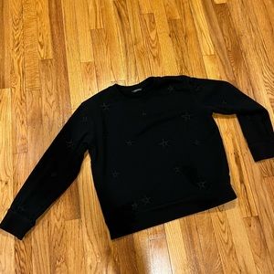 Driftwood black star crew neck